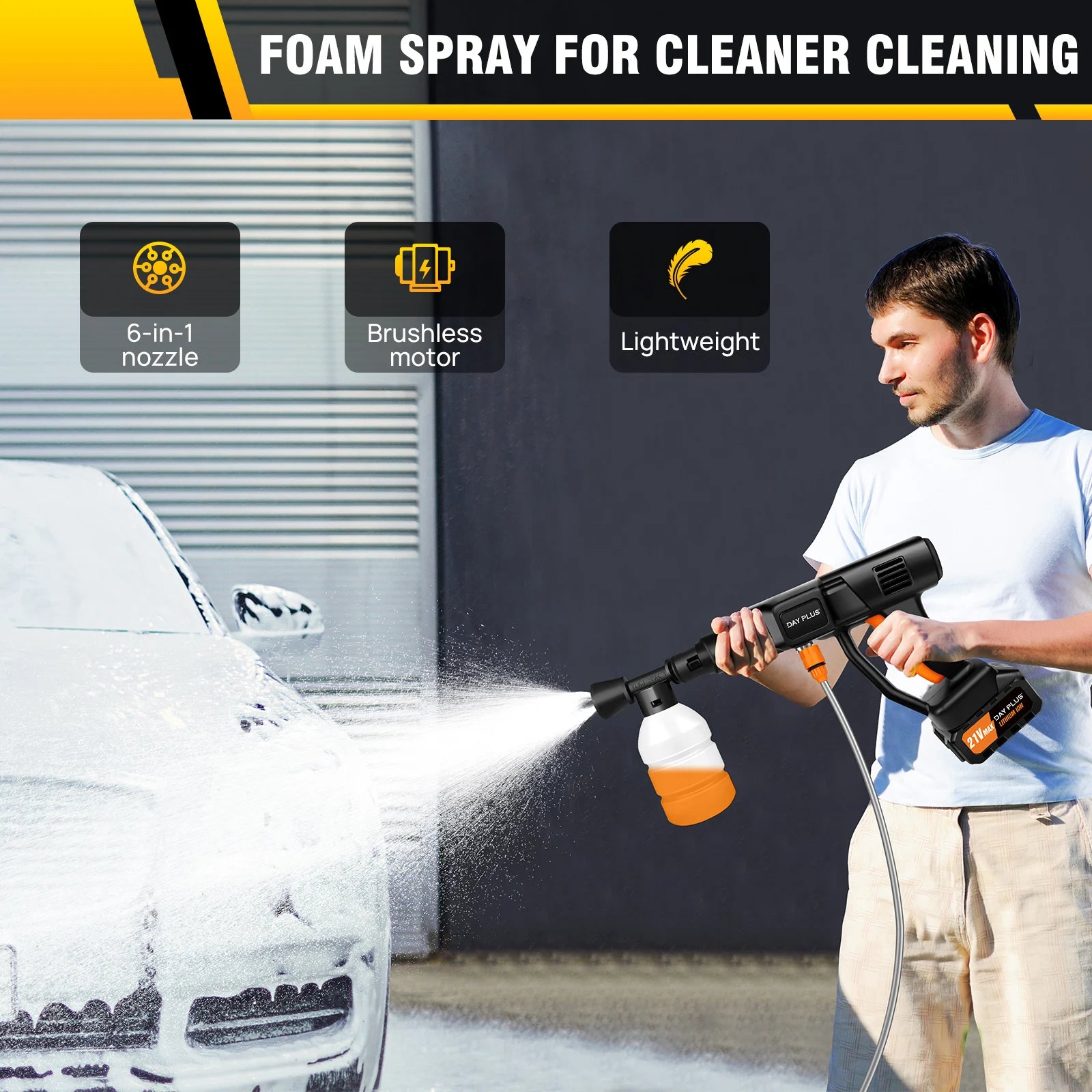 Cordless High-Pressure Washer
