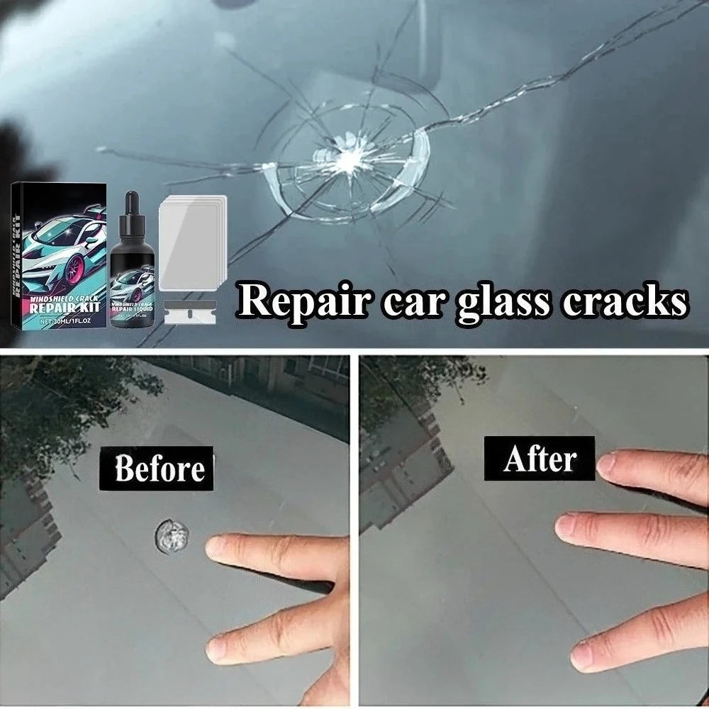 Magic Windshield Crack Repair Kit