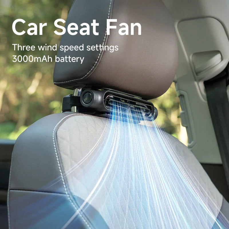 USB Car Seat Fan