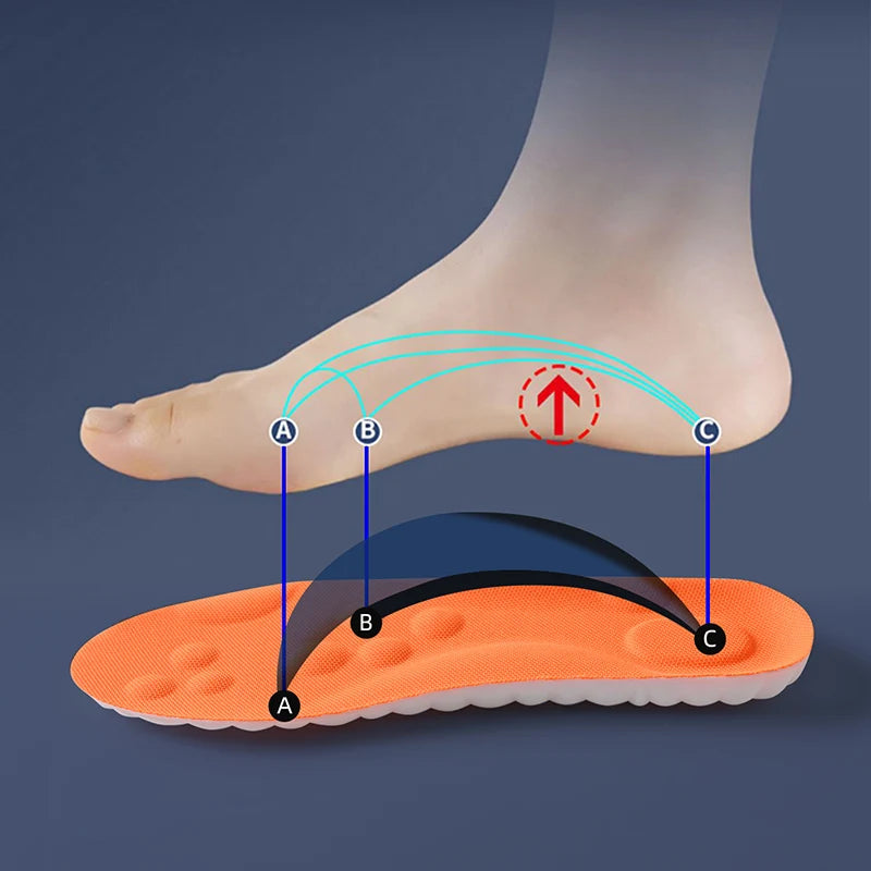 Soft Latex Sport Insoles