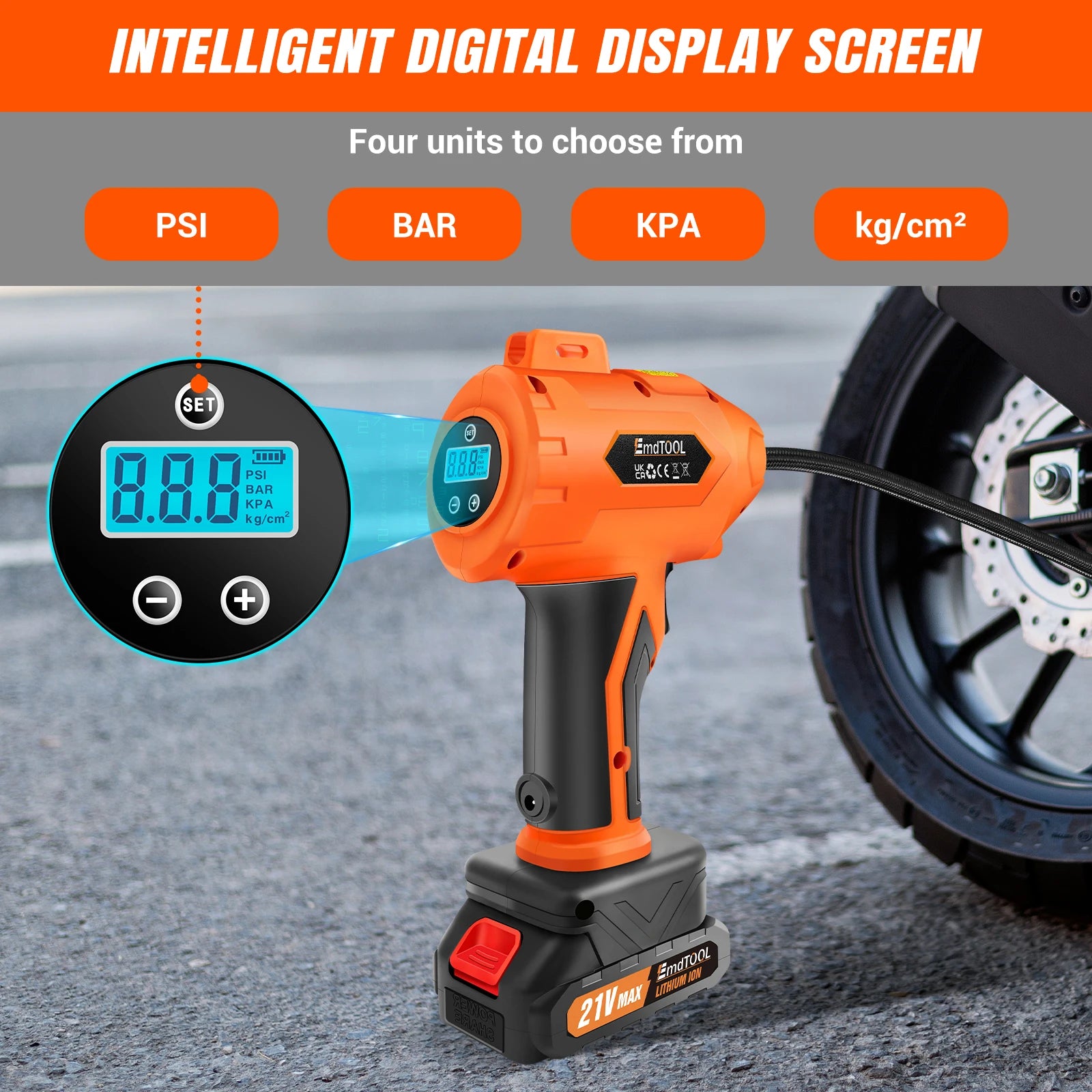 Cordless Tire Inflator