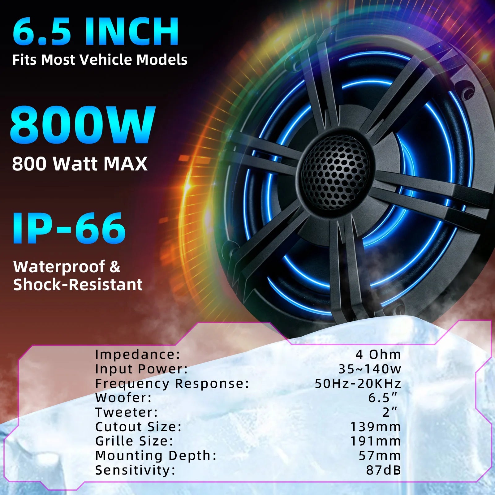 6.5-inch Marine Speaker