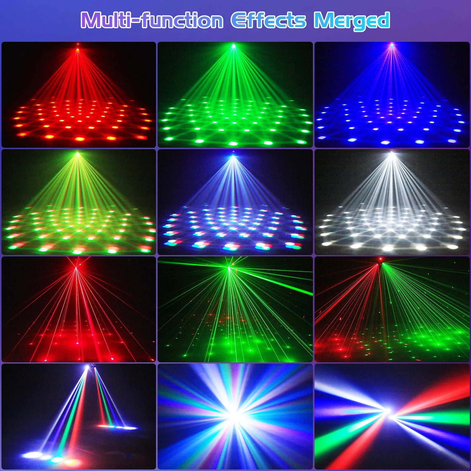 Dual-Arm RGBW Stage Light