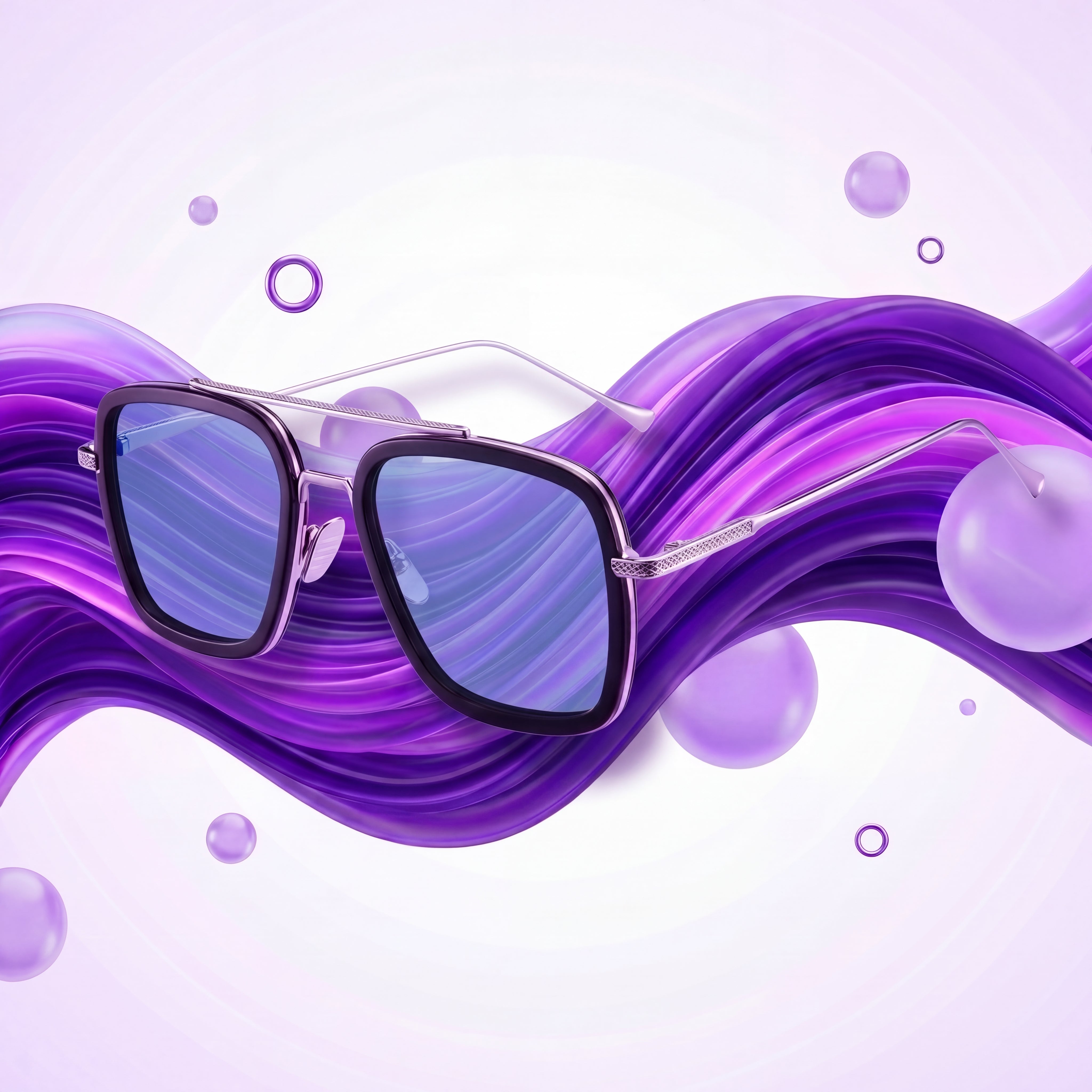 Square Fashion Sunglasses