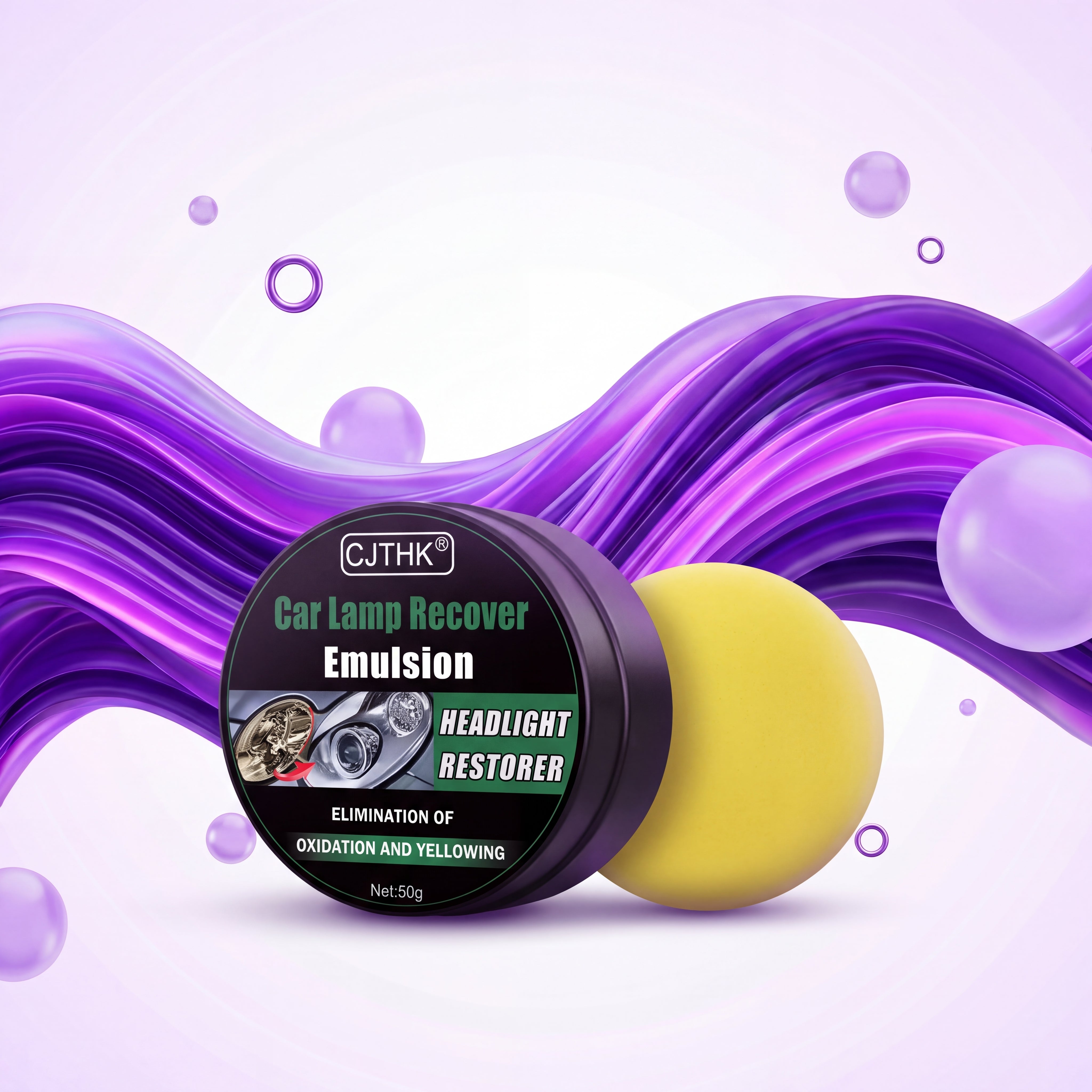 Car headlight restoration And Polishing kit