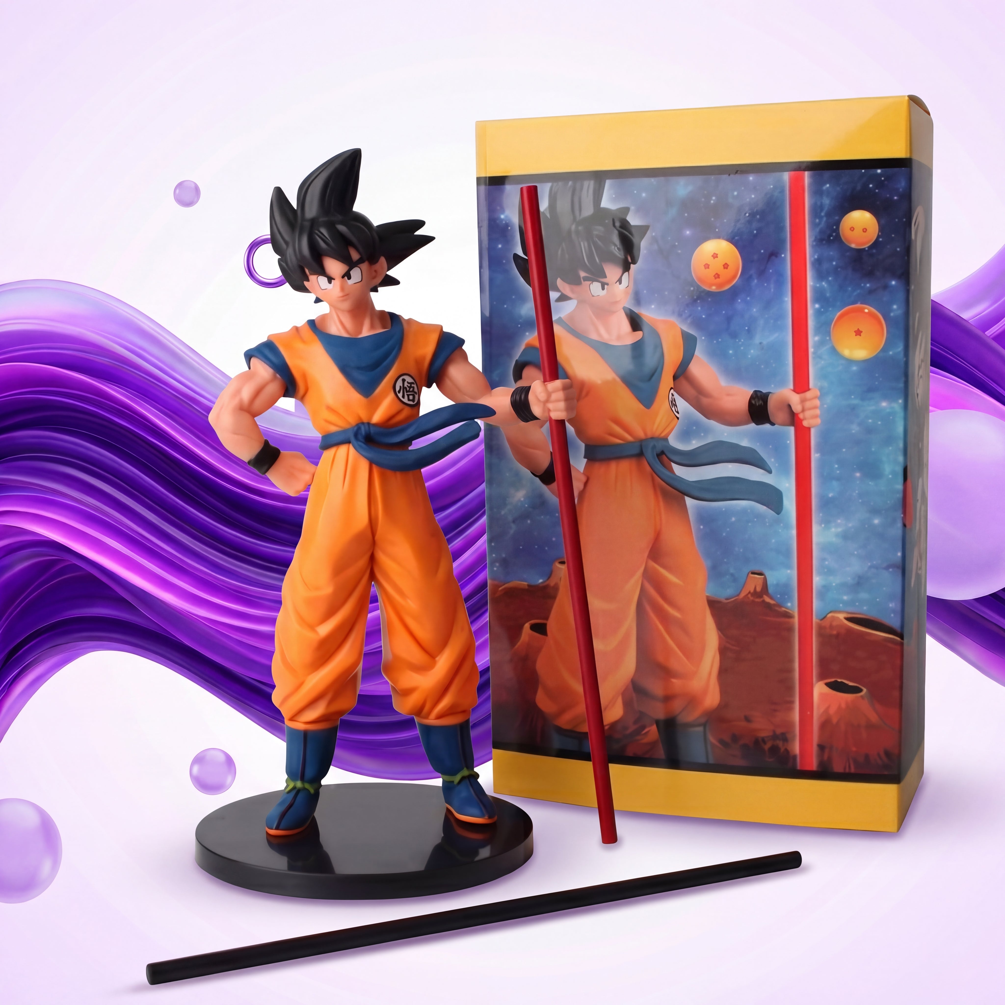 Dragon Ball Super Saiyan Goku Action Figure, 22cm