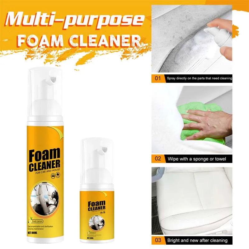 Mutipurpose Foam Spray For Car Cleaning