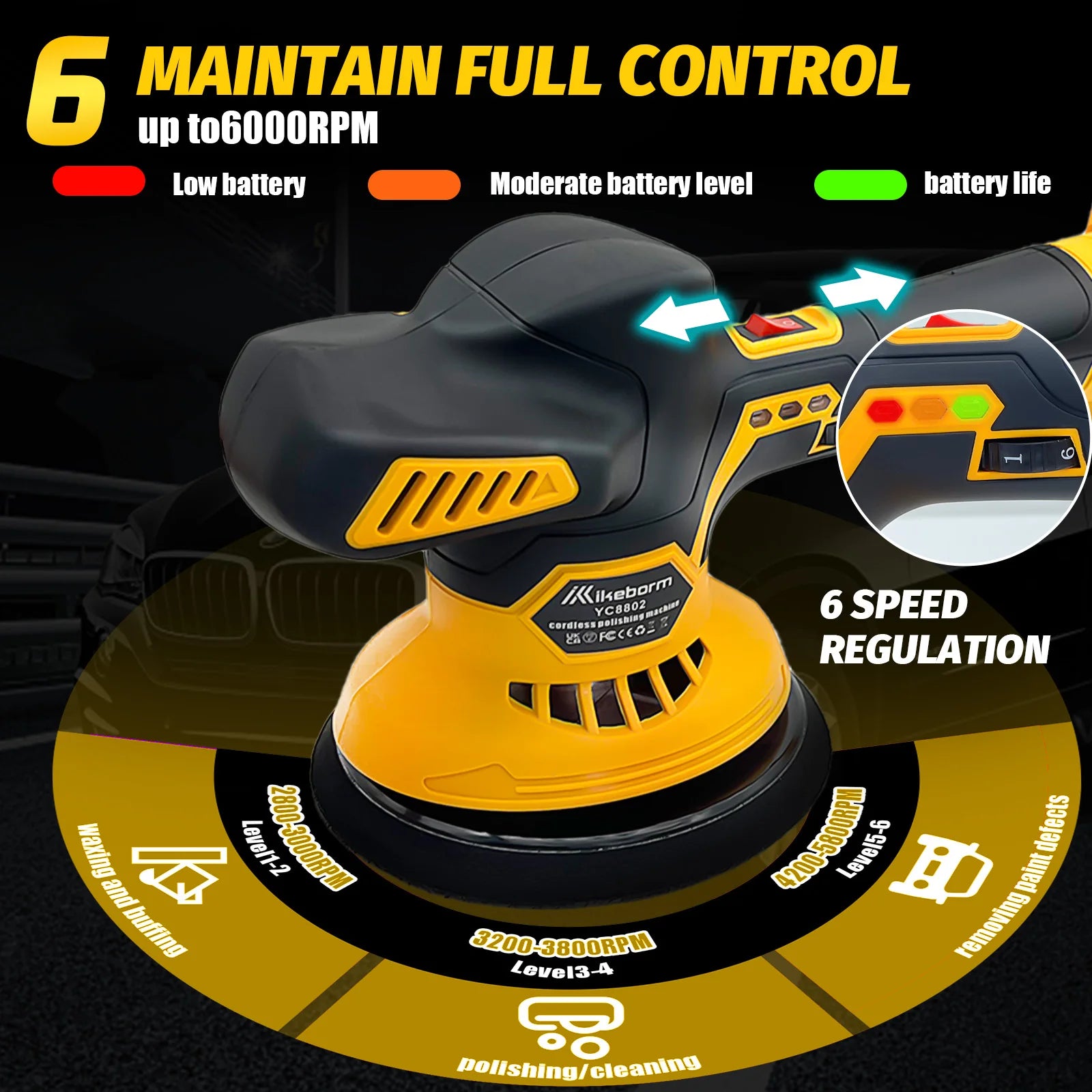 Cordless Car Polisher