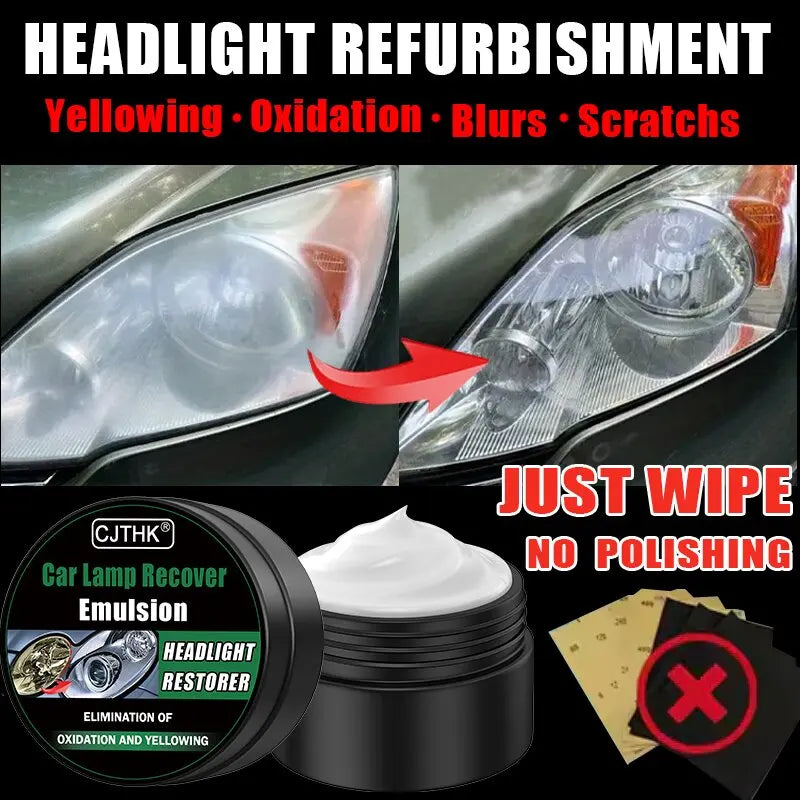 Car headlight restoration And Polishing kit