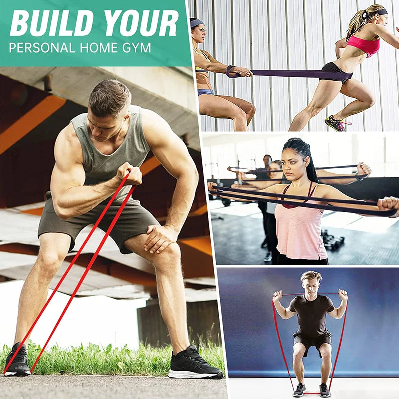 Elastic Band Fitness Training