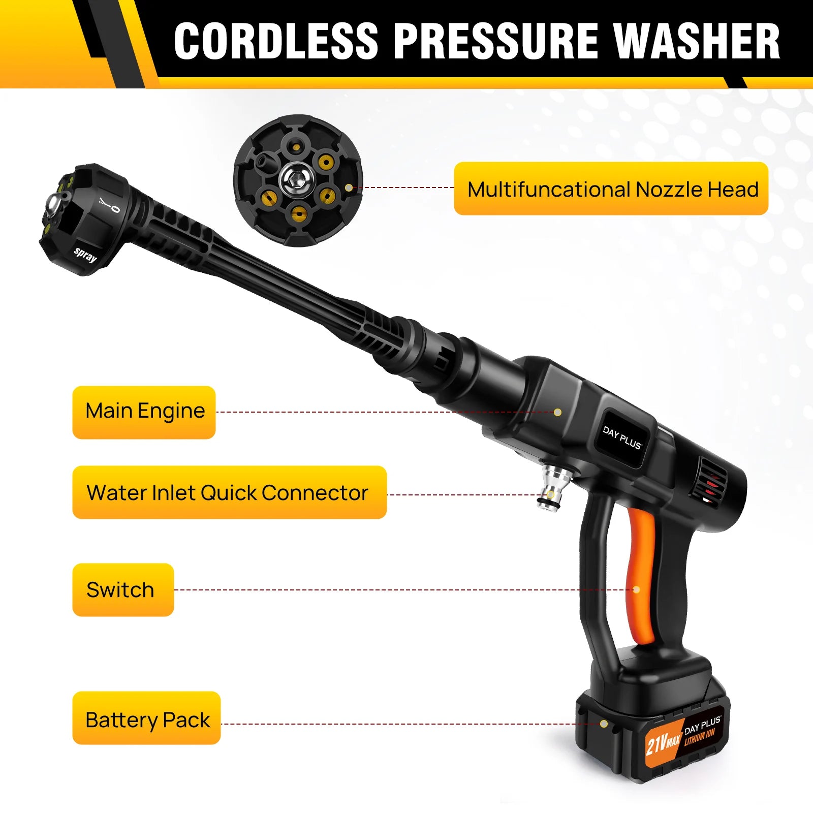 Cordless High-Pressure Washer