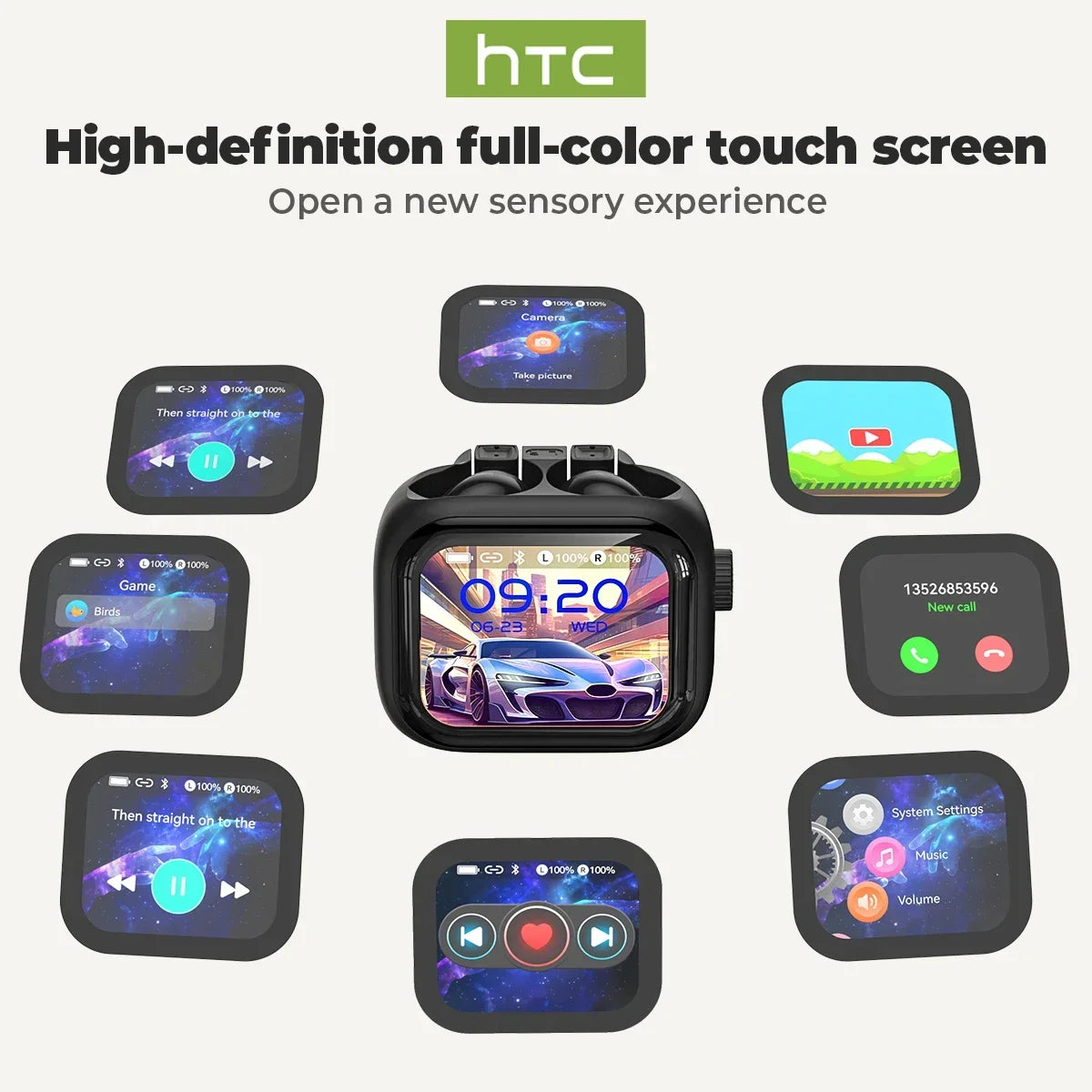 HTC NE40 Bluetooth Headphones