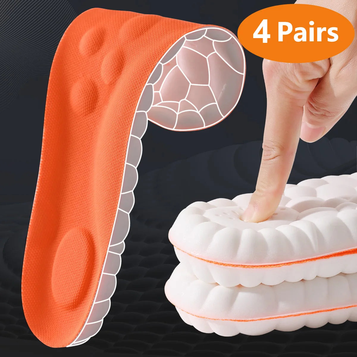 Soft Latex Sport Insoles