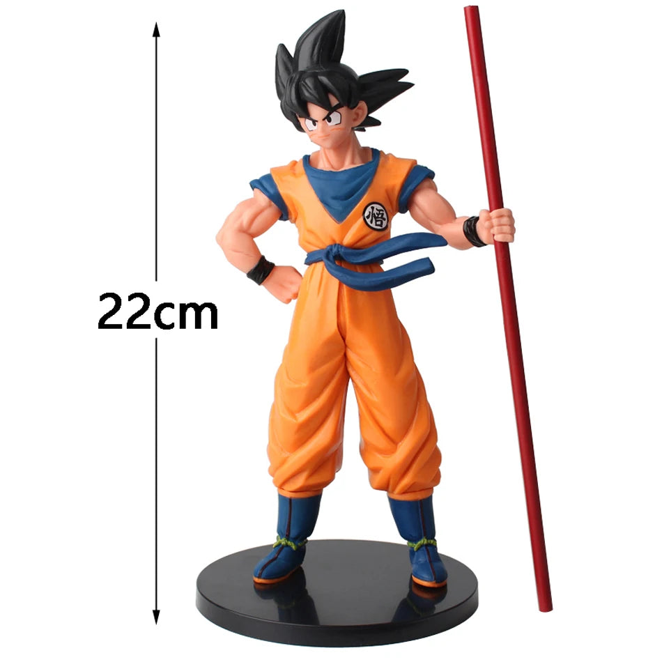Dragon Ball Super Saiyan Goku Action Figure, 22cm