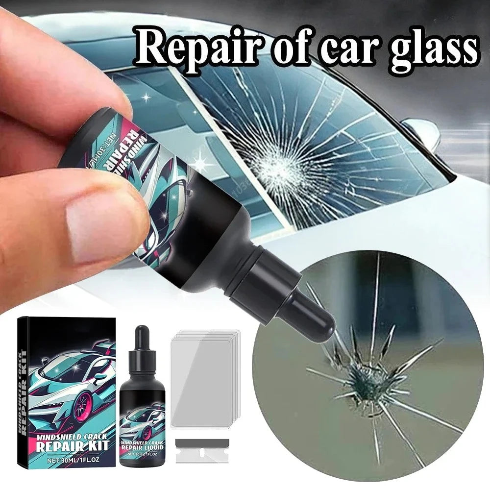 Magic Windshield Crack Repair Kit