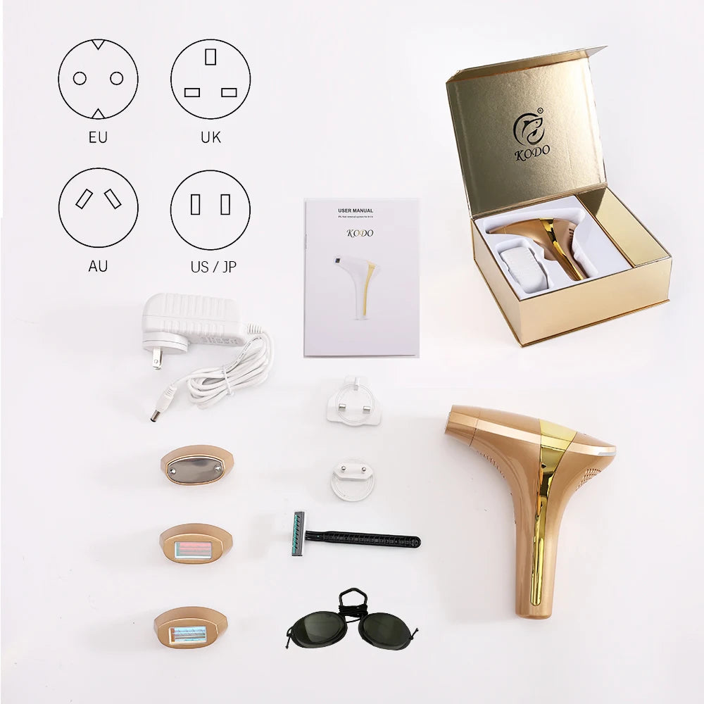 High-Quality Customizable Ice Laser Hair Remover