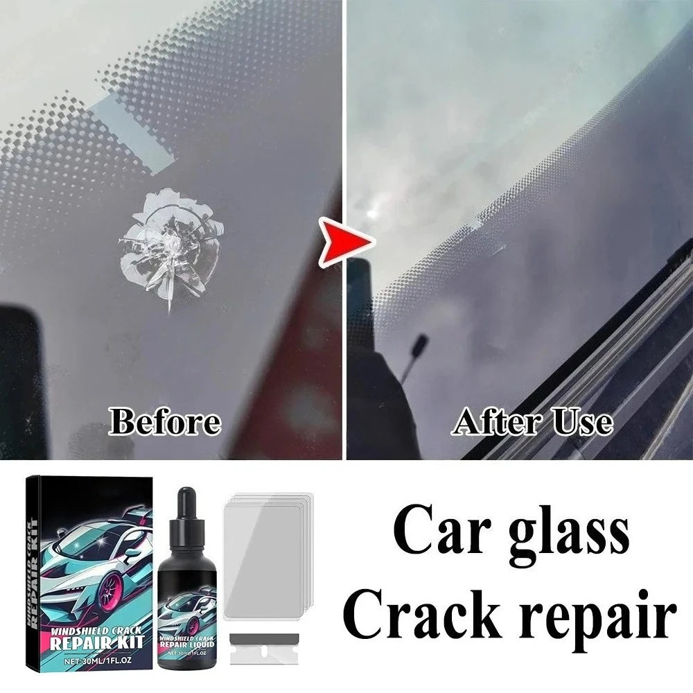 Magic Windshield Crack Repair Kit