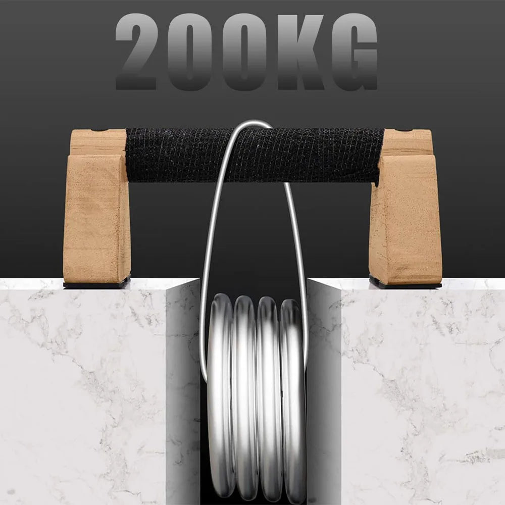 1 Pair Wooden Push Up Bar