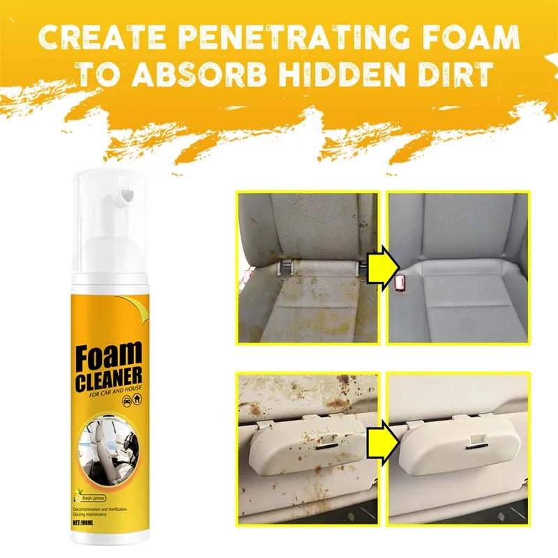 Mutipurpose Foam Spray For Car Cleaning