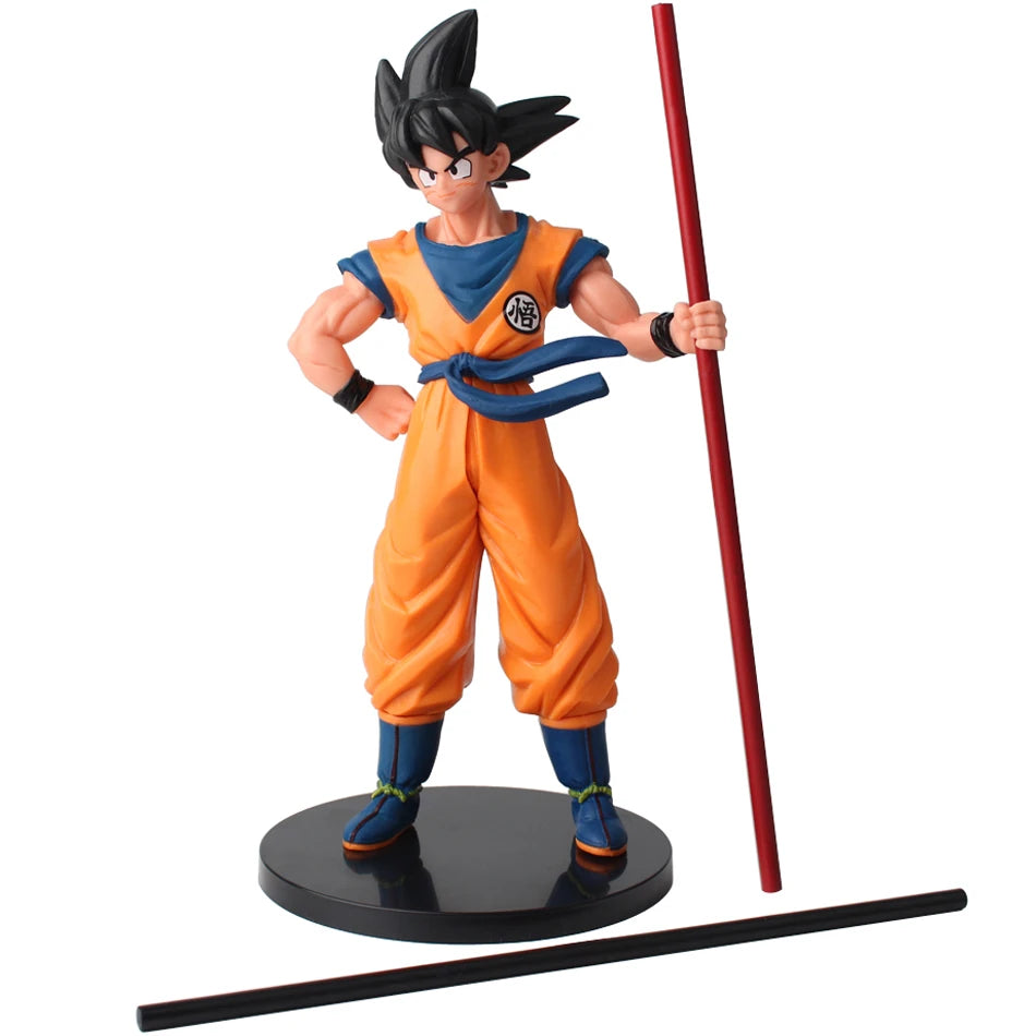 Dragon Ball Super Saiyan Goku Action Figure, 22cm