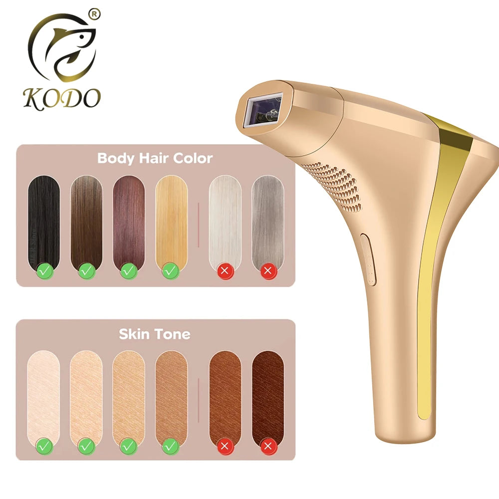 High-Quality Customizable Ice Laser Hair Remover