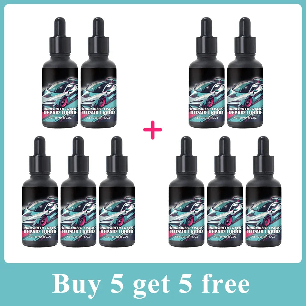 Magic Windshield Crack Repair Kit