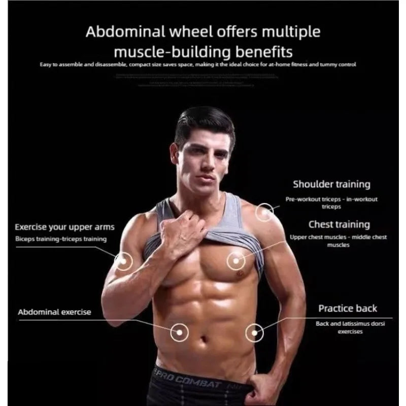 Silent and Non-Slip Abdominal Wheel