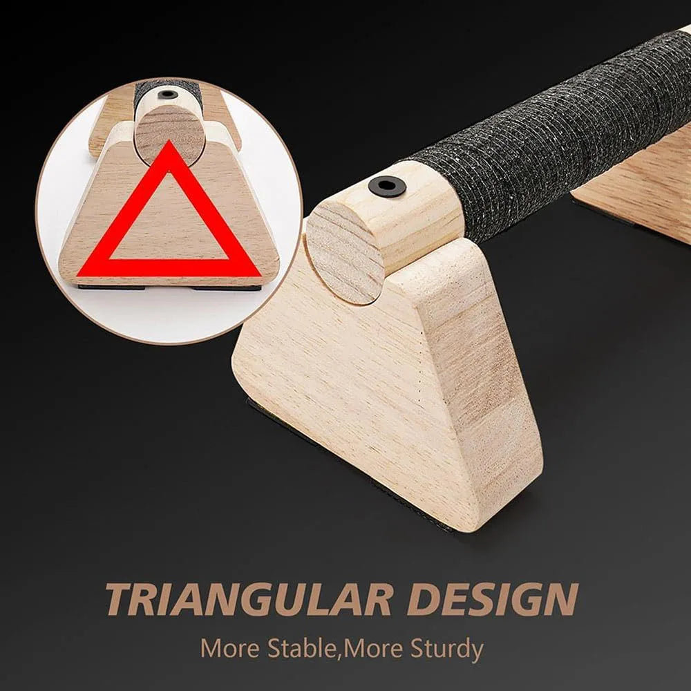 1 Pair Wooden Push Up Bar