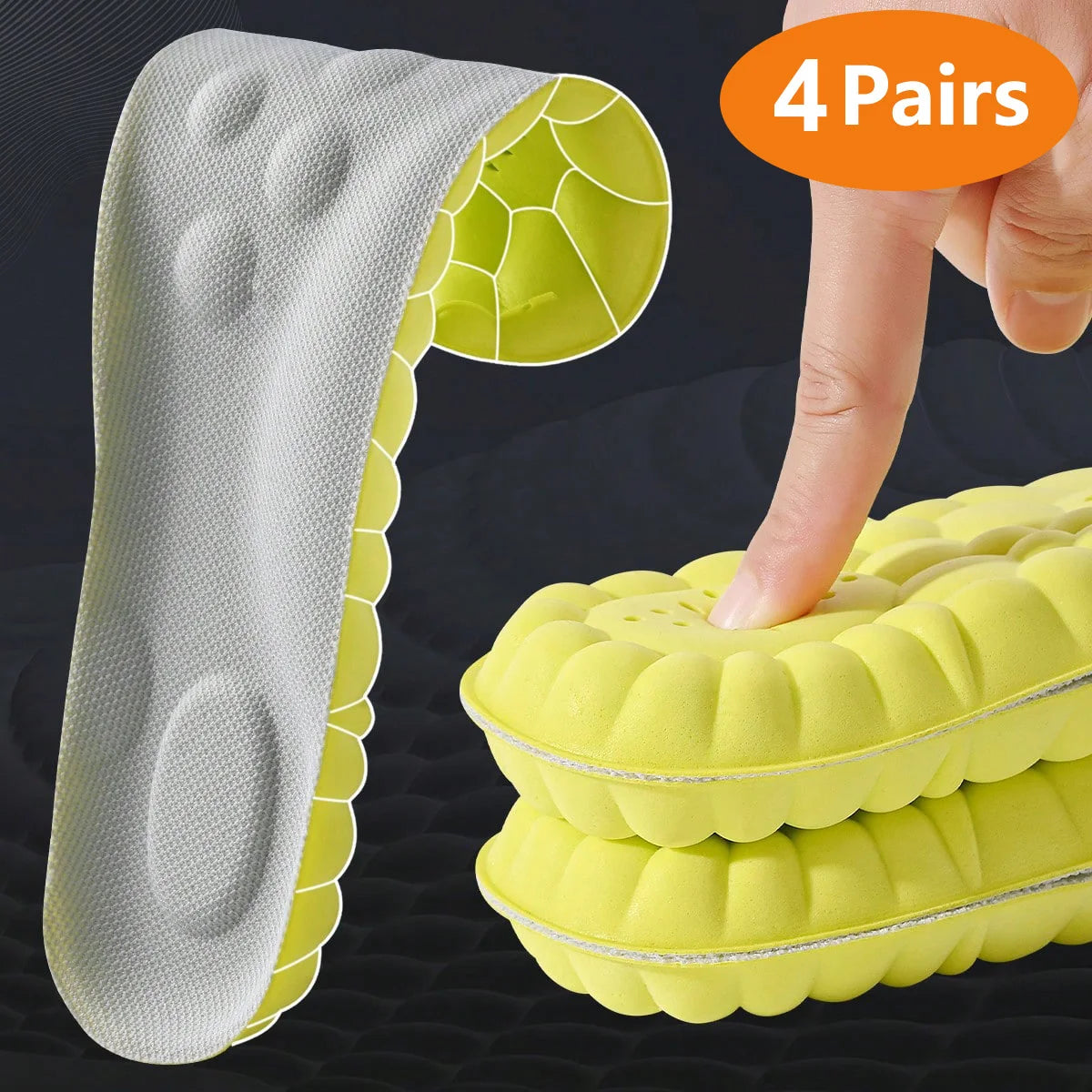 Soft Latex Sport Insoles