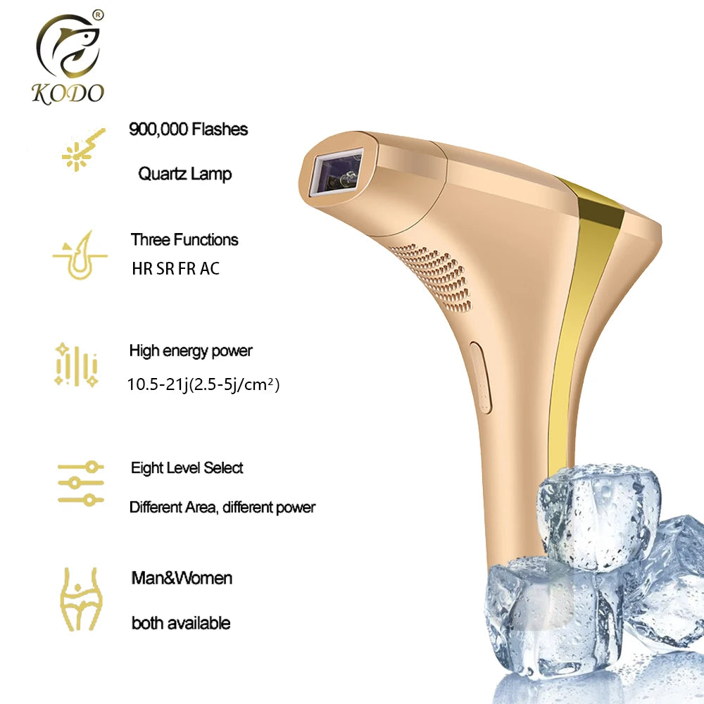 High-Quality Customizable Ice Laser Hair Remover