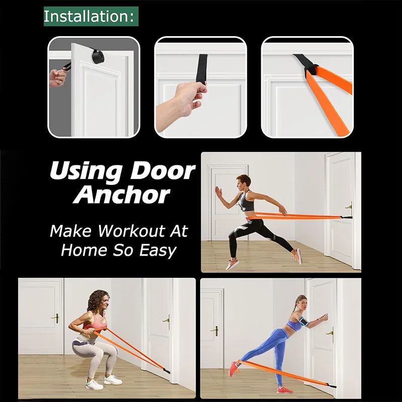 Elastic Band Fitness Training